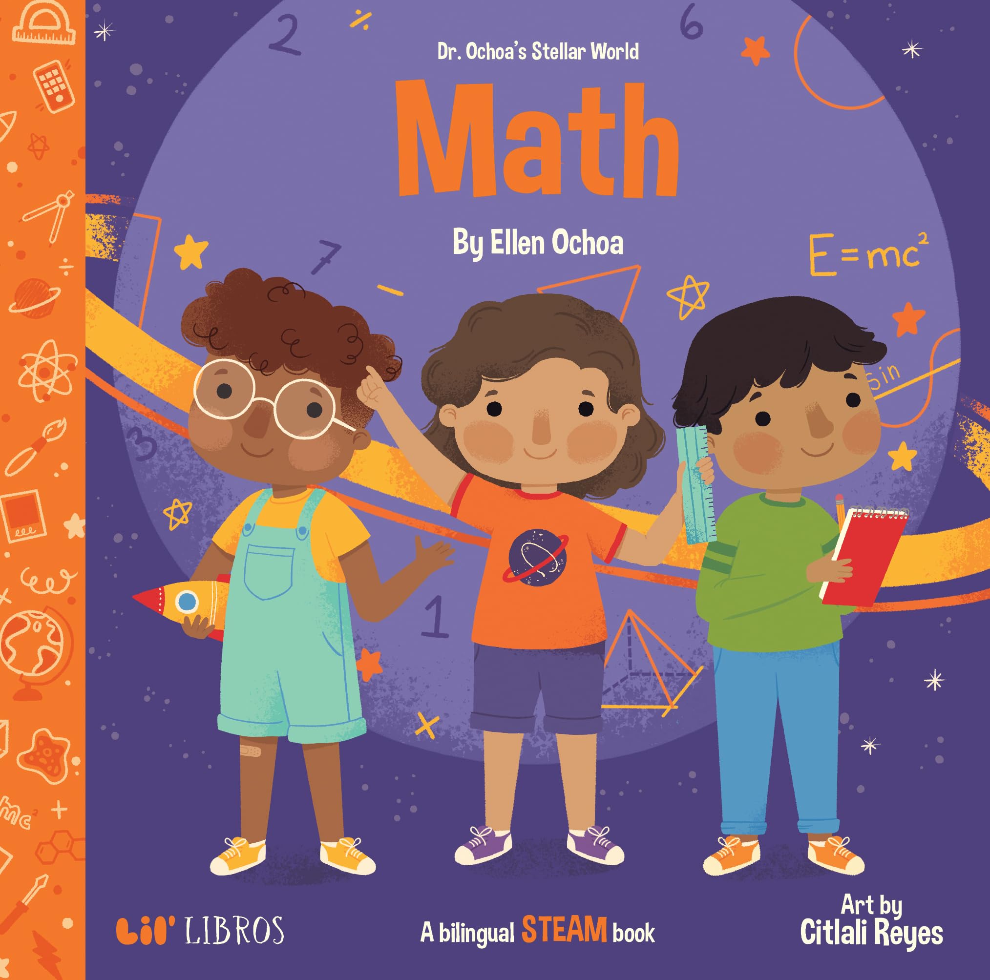 Dr. Ochoas Stellar World: Math: A Bilingual STEAM book (English and Spanish Edition),New