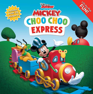 Disney Mickey Mouse Clubhouse: Choo Choo Express LifttheFlap (8x8 with Flaps),New