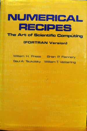 Numerical Recipes in FORTRAN,New