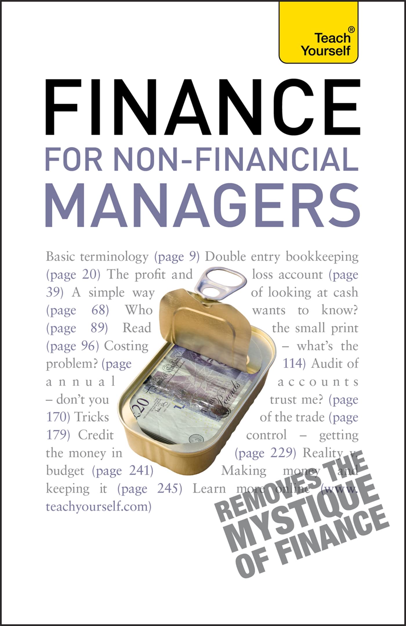 Finance For Nonfinancial Managers (Teach Yourself Business Skills)