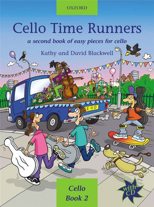 Cello Time Runners + CD: A second book of easy pieces for cello,Used