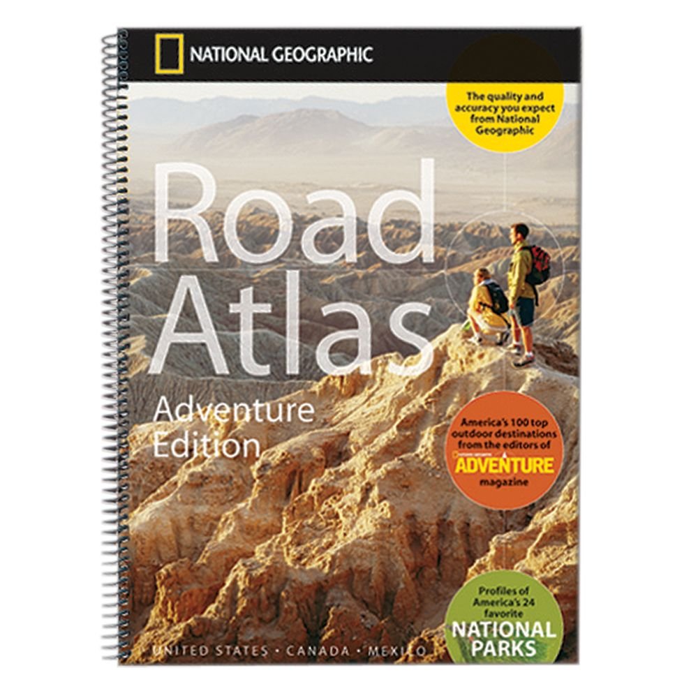 National Geographic Road Atlas  Adventure Edition,Used