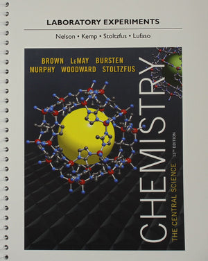 Laboratory Experiments for Chemistry: The Central Science (13th Edition),Used