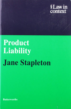 Product Liability (Law in Context),Used