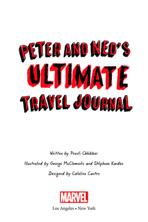 SpiderMan: Far From Home: Peter and Ned's Ultimate Travel Journal,Used