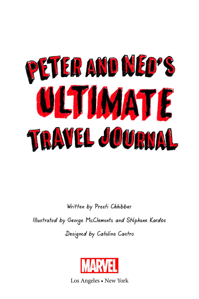 SpiderMan: Far From Home: Peter and Ned's Ultimate Travel Journal,Used