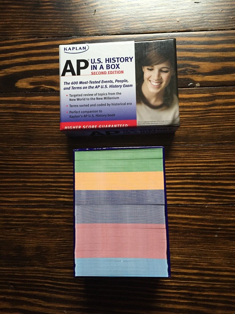 Kaplan AP U.S. History in a Box,New