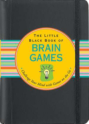 Little Black Book of Brain Games: Challenge Your Mind with Games on the Go,Used