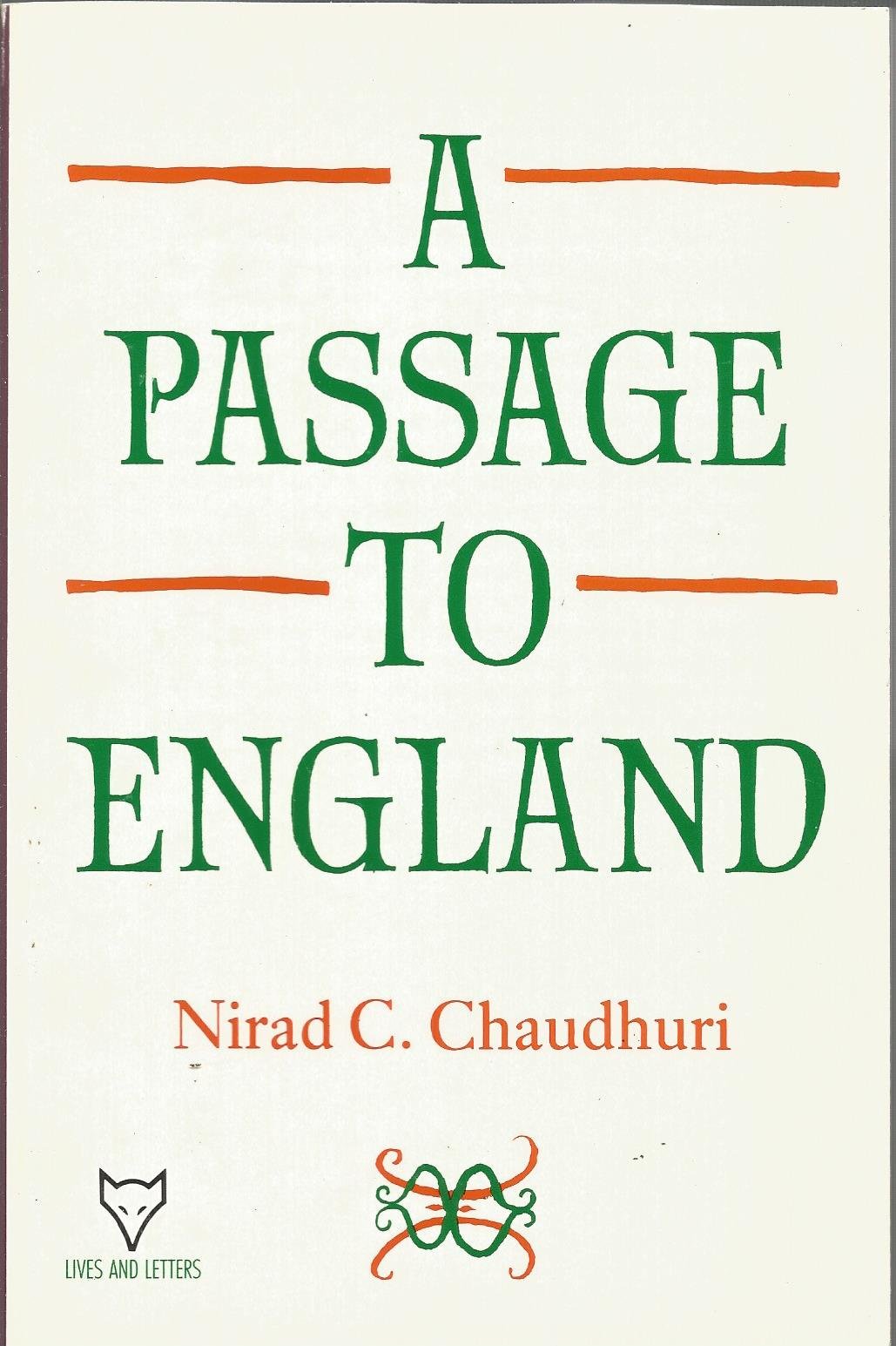 Passage To England (Lives And Letters)-used