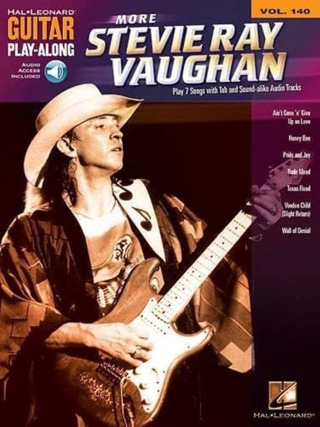 More Stevie Ray Vaughan: Guitar Playalong Volume 140 (Guitar Playalong, 140)