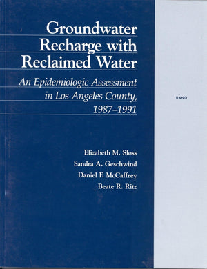 Groundwater Recharge with Reclaimed Water: An Epidemiologic Assessment in Los Angeles County,19871991,Used