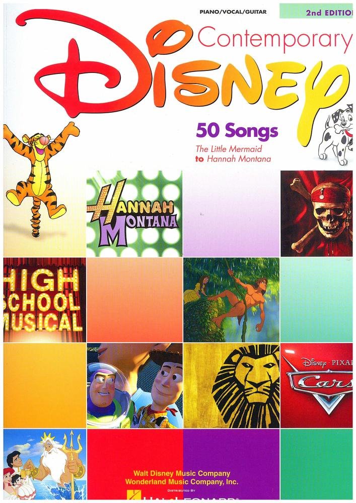 Contemporary Disney Piano, Vocal And Guitar Chords,New