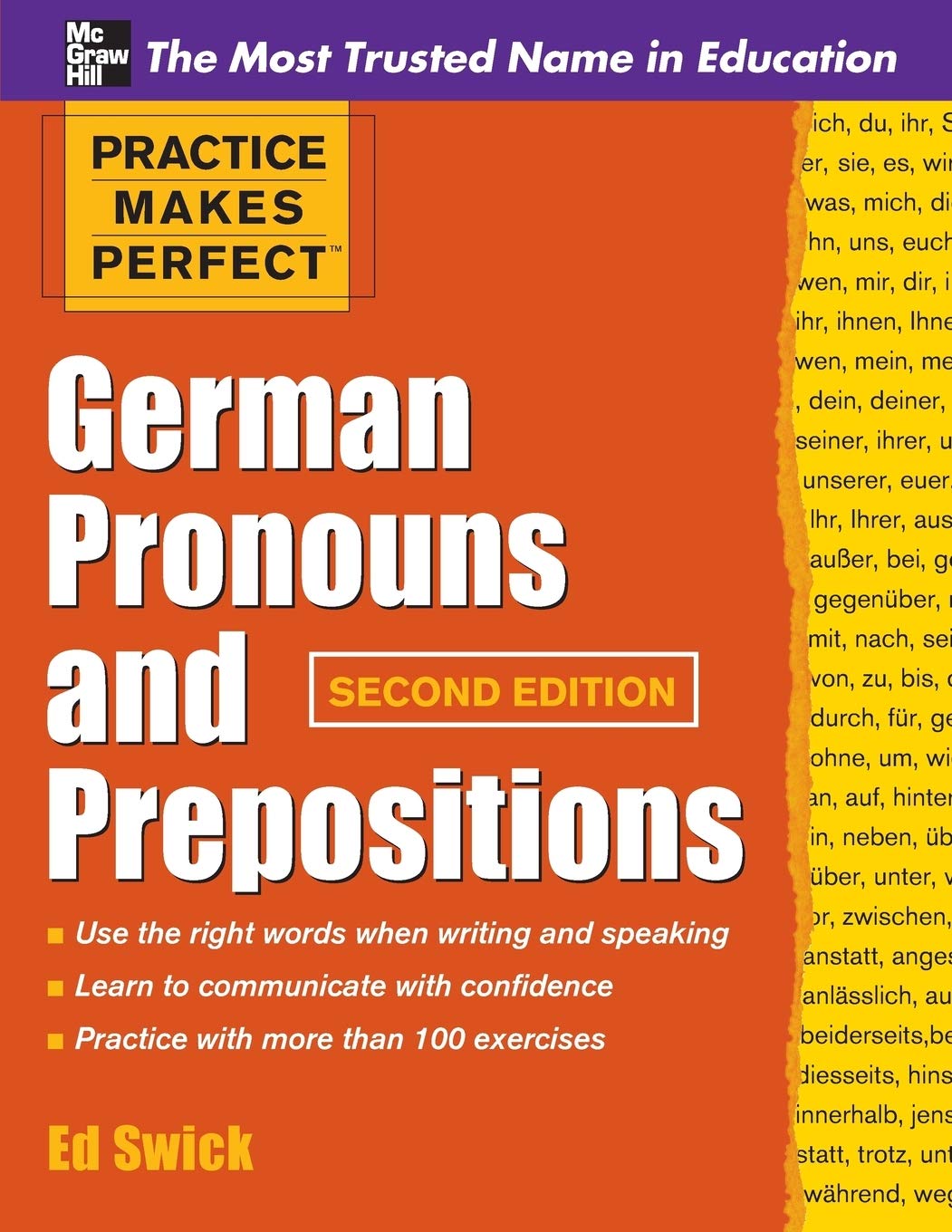Practice Makes Perfect German Pronouns and Prepositions, Second Edition (Practice Makes Perfect Series),Used