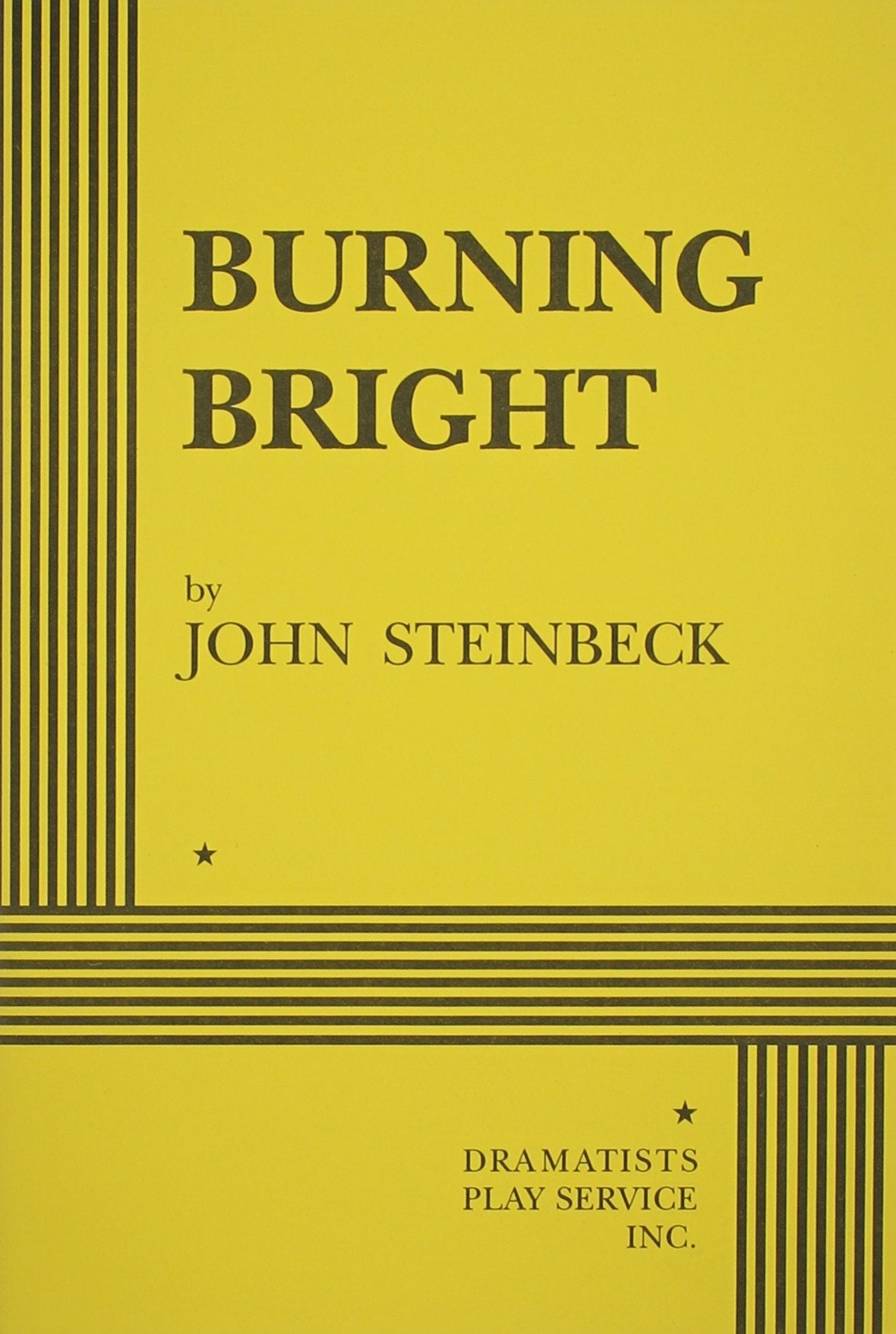 Burning Bright  Acting Edition,Used