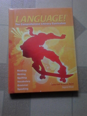 Language The Comprehensive Literacy Curriculum. Book C,Used