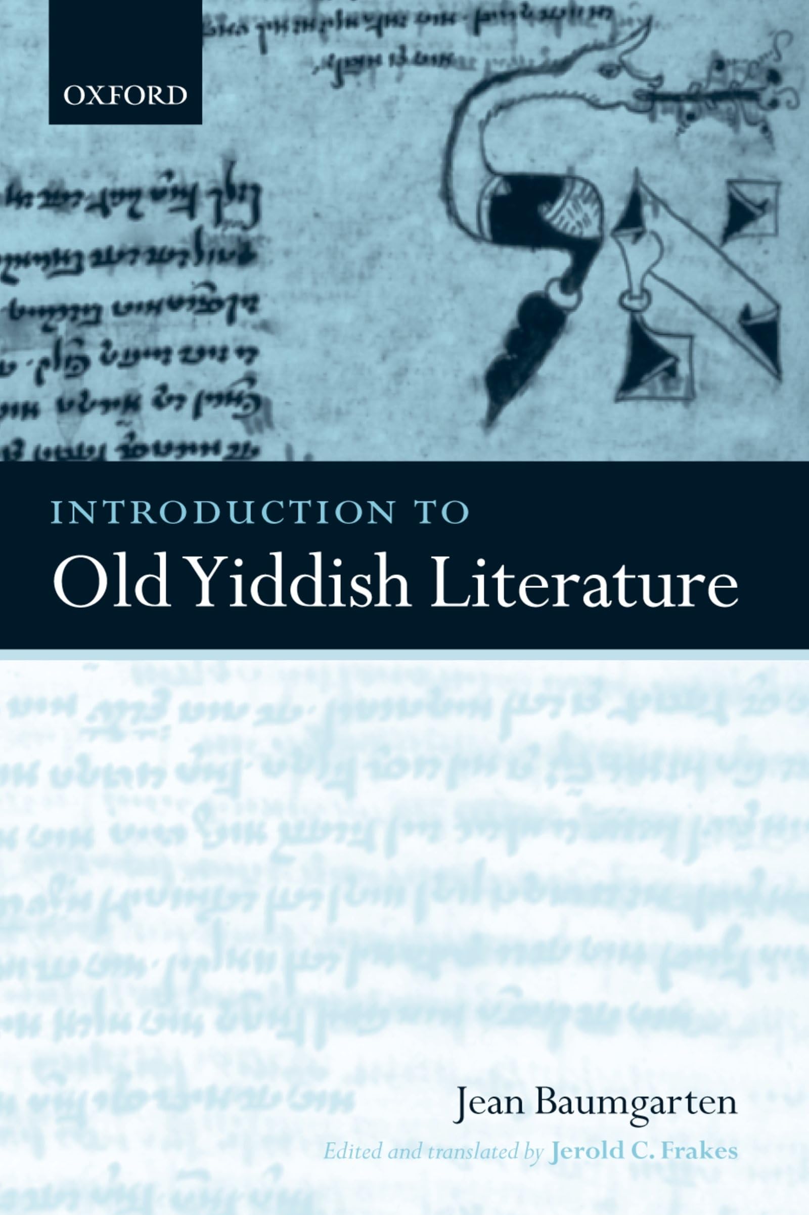 Introduction To Old Yiddish Literature,Used