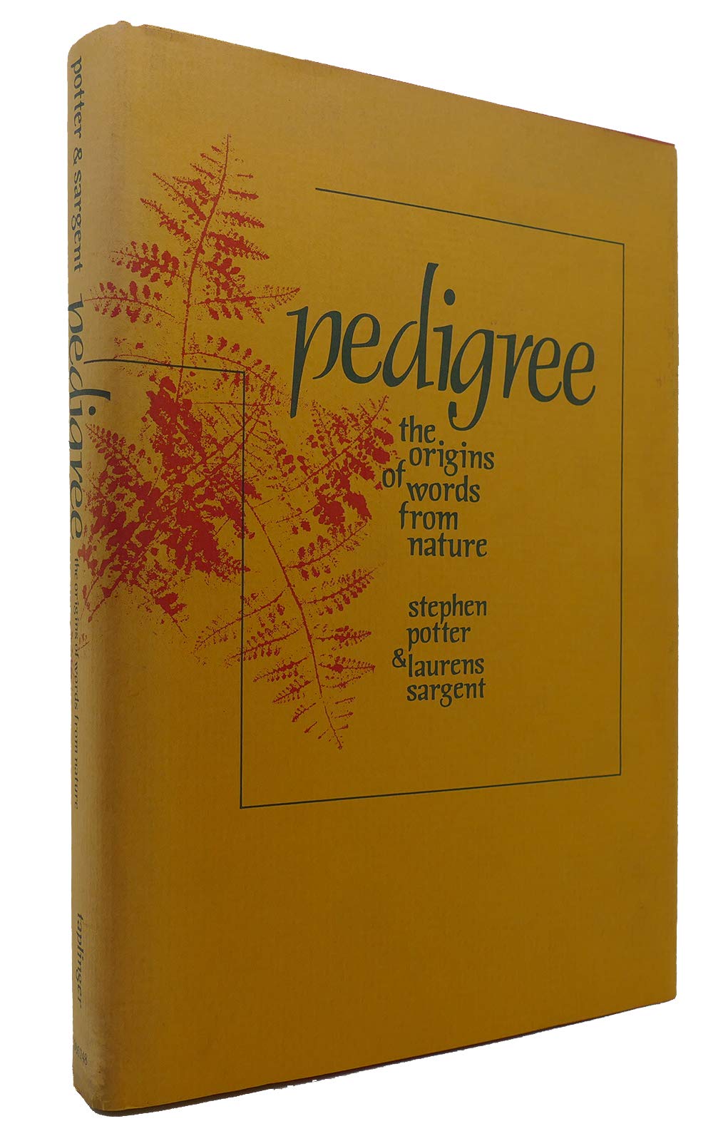 Pedigree: The Origins of Words from Nature,Used