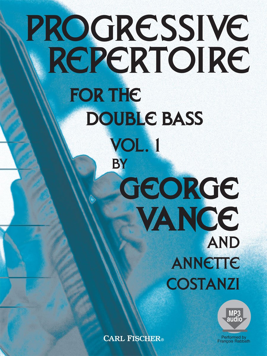 Progressive Repertoire For The Double Bass, Vol. 1 (Book & Mp3),Used