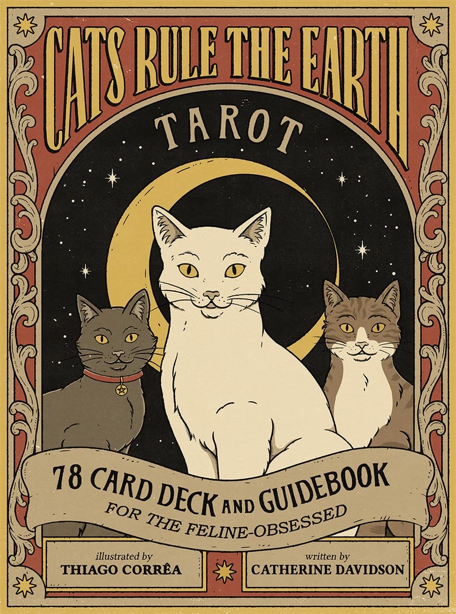 Cats Rule the Earth Tarot: 78Card Deck and Guidebook for the FelineObsessed,New