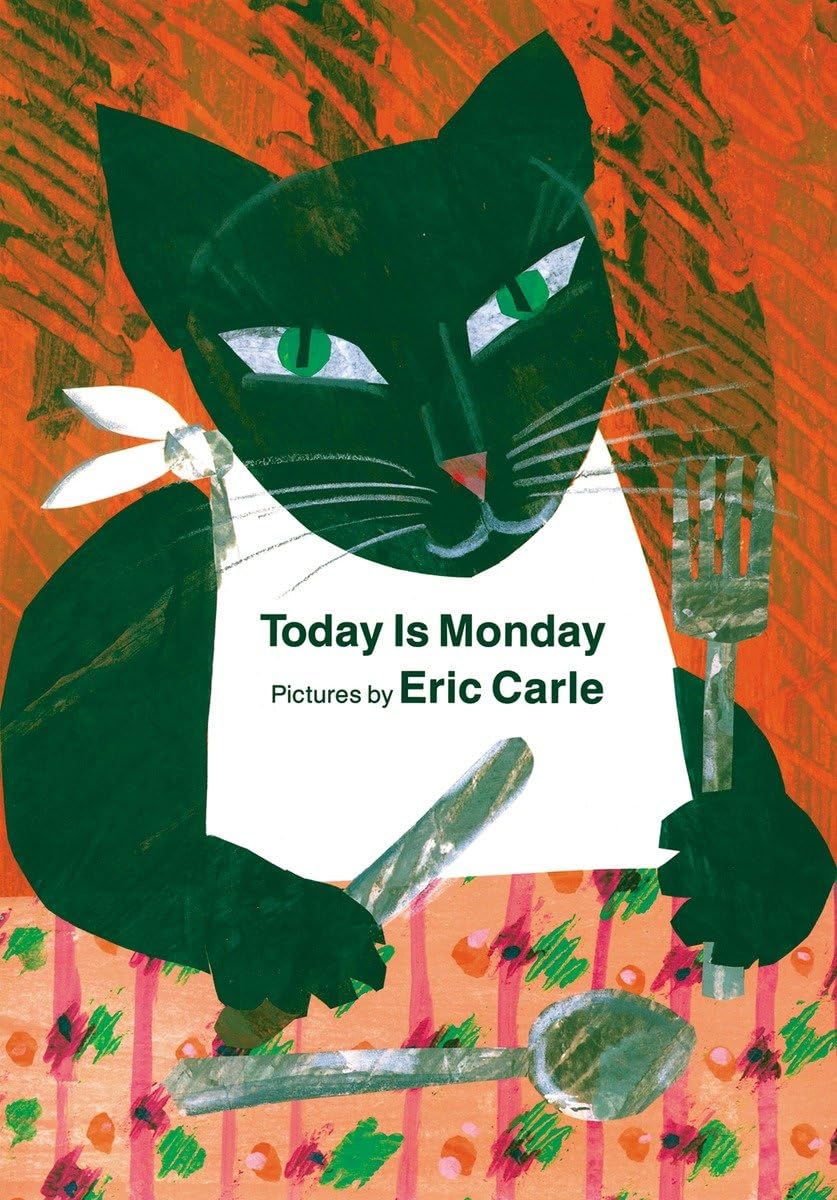 Today Is Monday board book,New