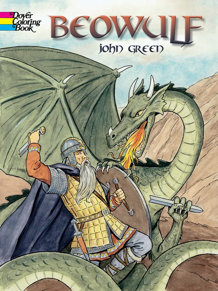 Beowulf Coloring Book (Dover Classic Stories Coloring Book),Used