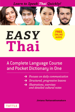 Easy Thai: A Complete Language Course And Pocket Dictionary In One! (Free Companion Online Audio) (Easy Language Series),Used