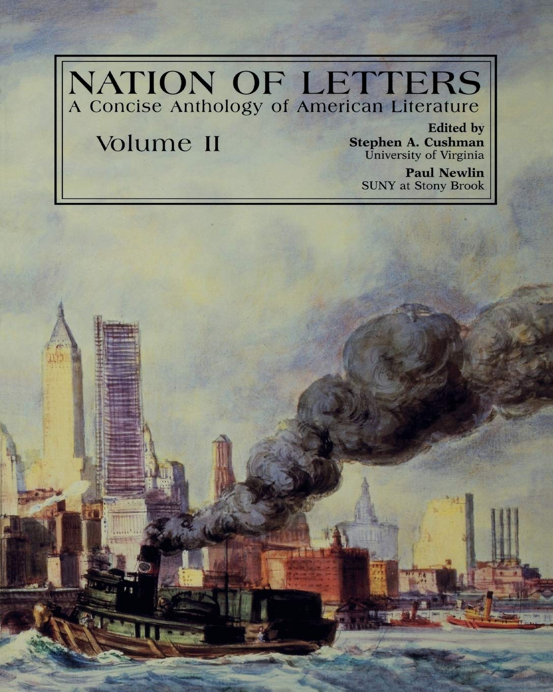 Nation of Letters: A Concise History of American Literature, Vol. 2,Used