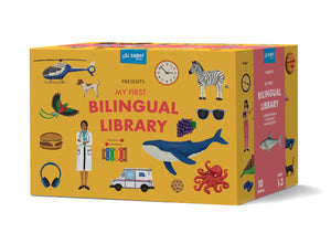 My First Bilingual Library: A SpanishEnglish Vocabulary Board Book Set of Colors, Numbers, Animals, ABCs, and More (S Sabo Ki,New