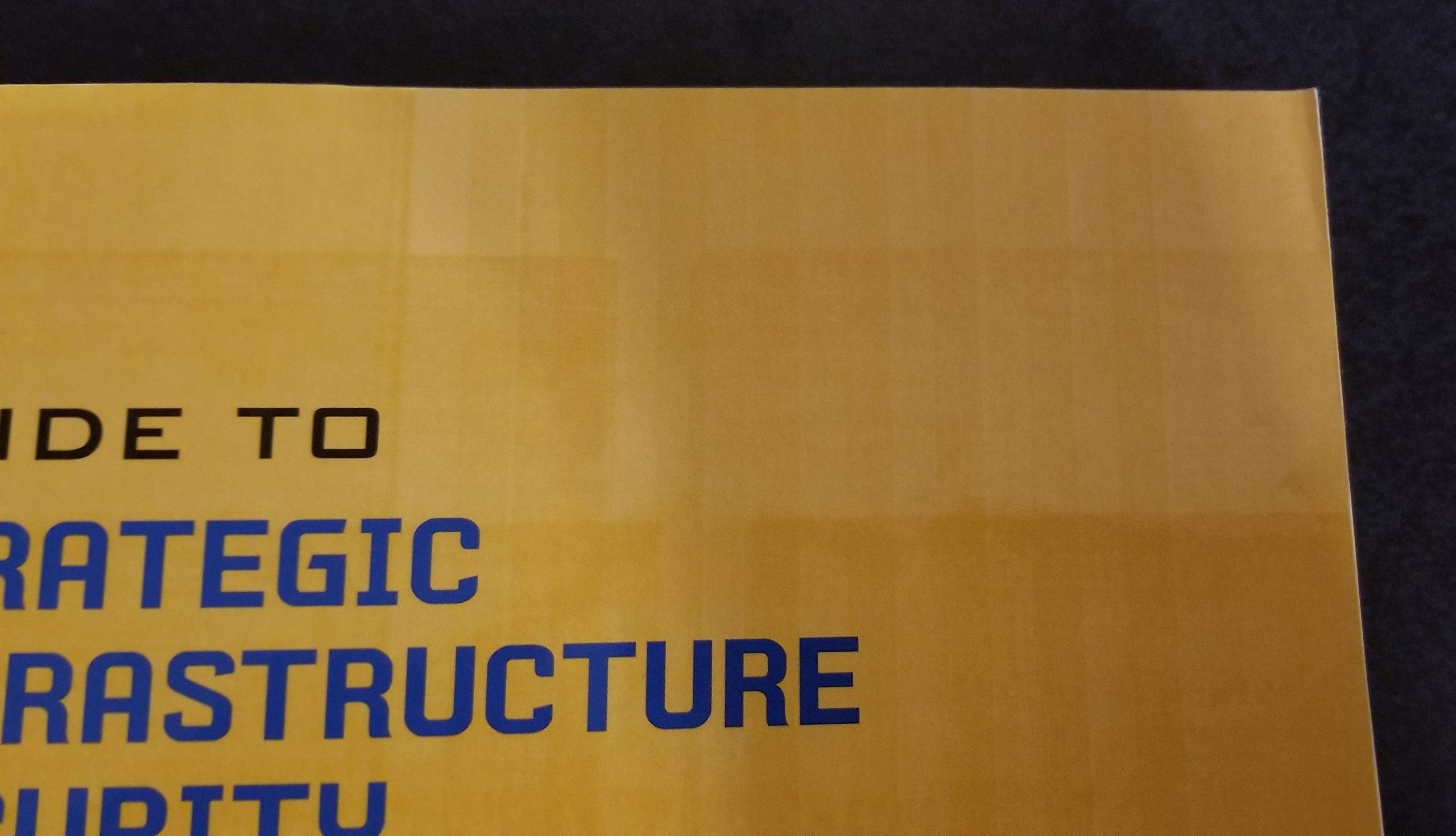 Guide to Strategic Infrastructure Security,Used