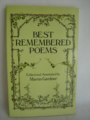Best Remembered Poems,Used