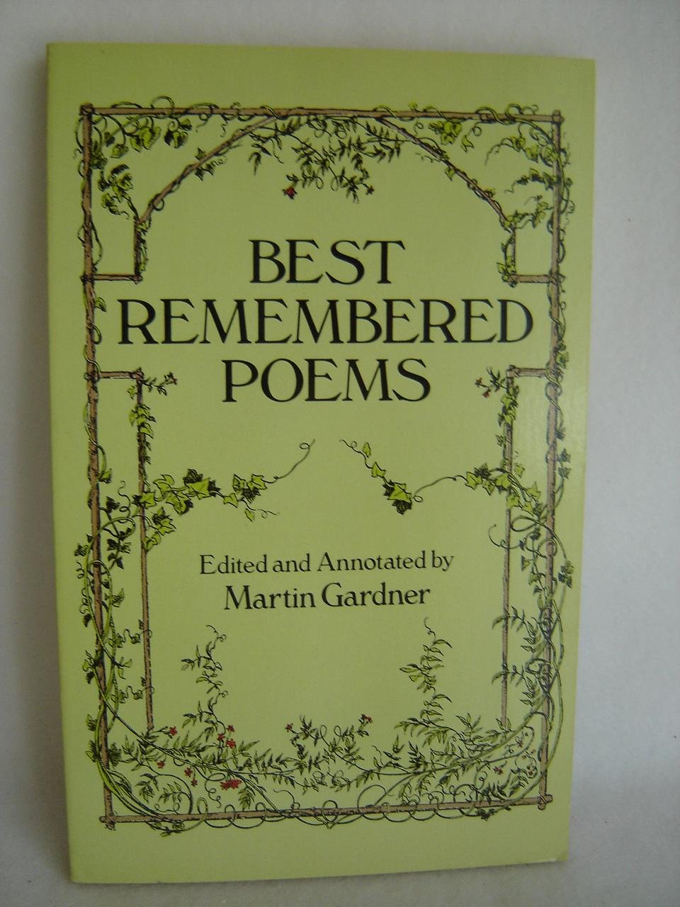 Best Remembered Poems,Used