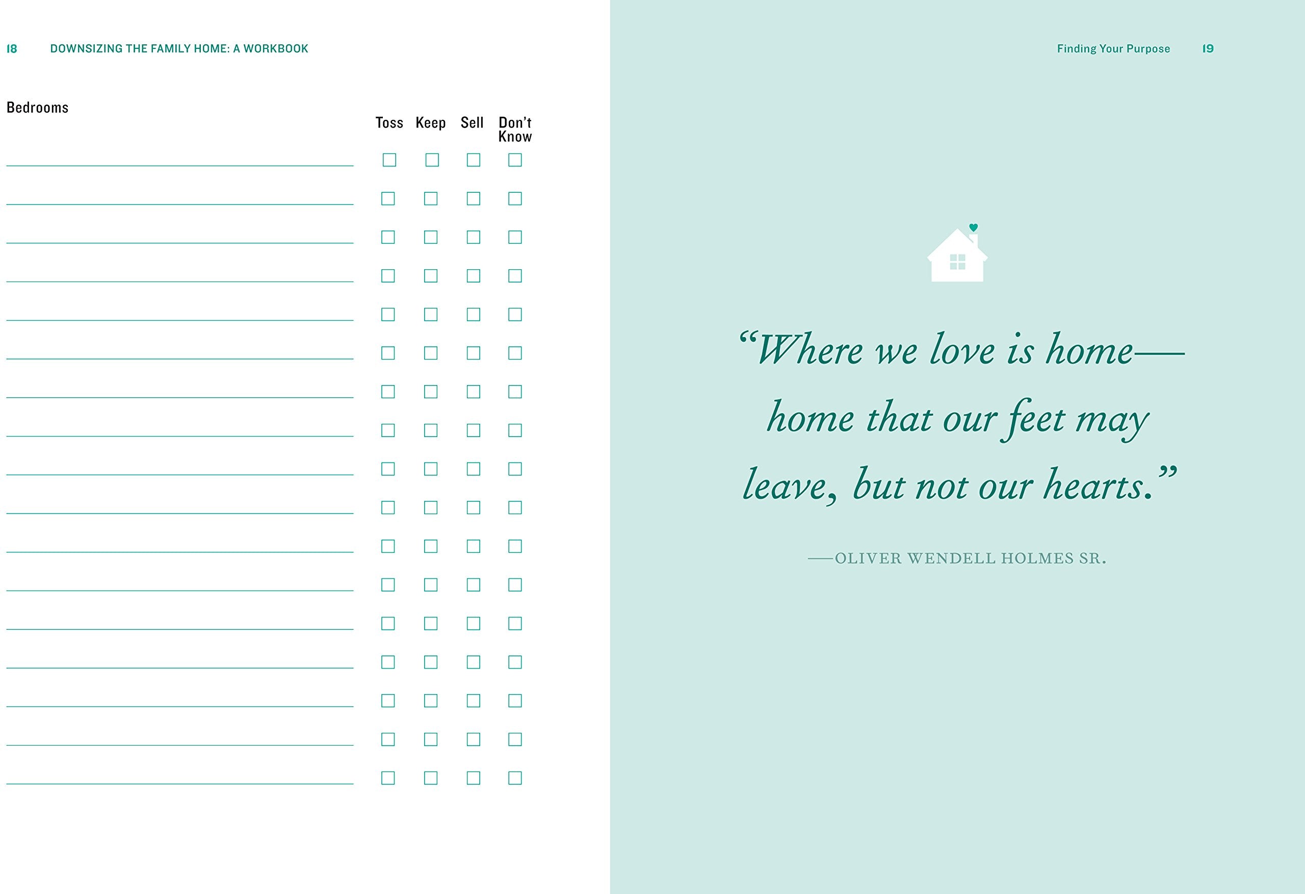 Downsizing the Family Home: A Workbook: What to Save, What to Let Go (Volume 2) (Downsizing the Home),Used