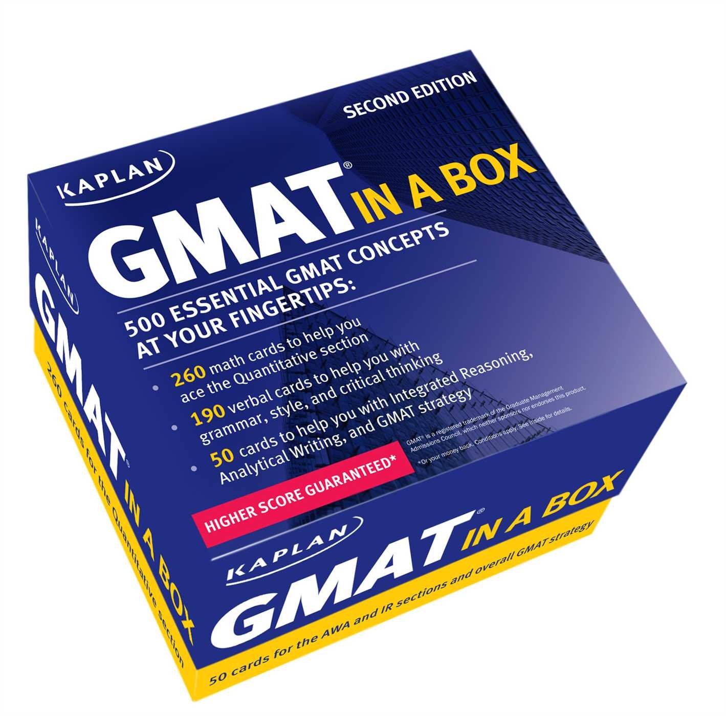 Kaplan GMAT in a Box,Used