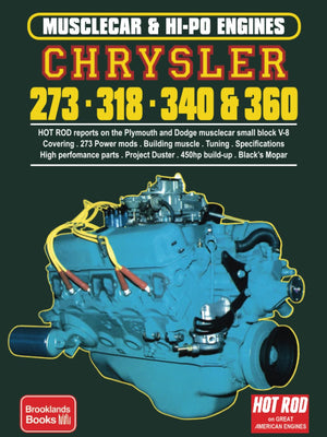 Musclecar & Hipo Engines Chrysler 273 . 318 . 340 & 360,New
