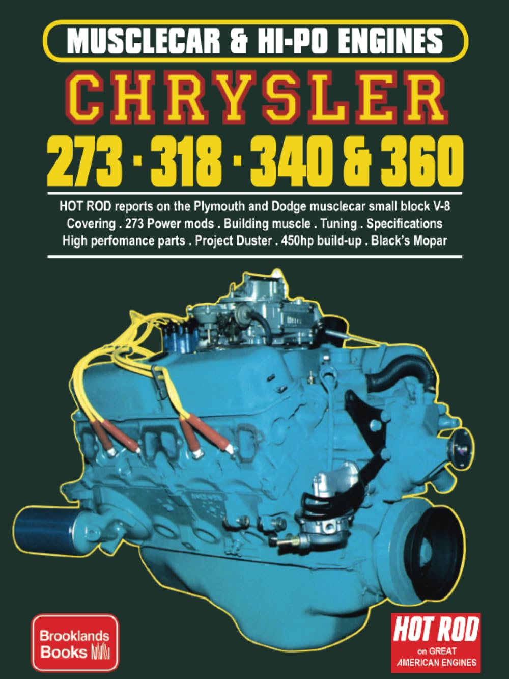 Musclecar & HiPo Engines Chrysler 273 . 318 . 340 & 360,Used