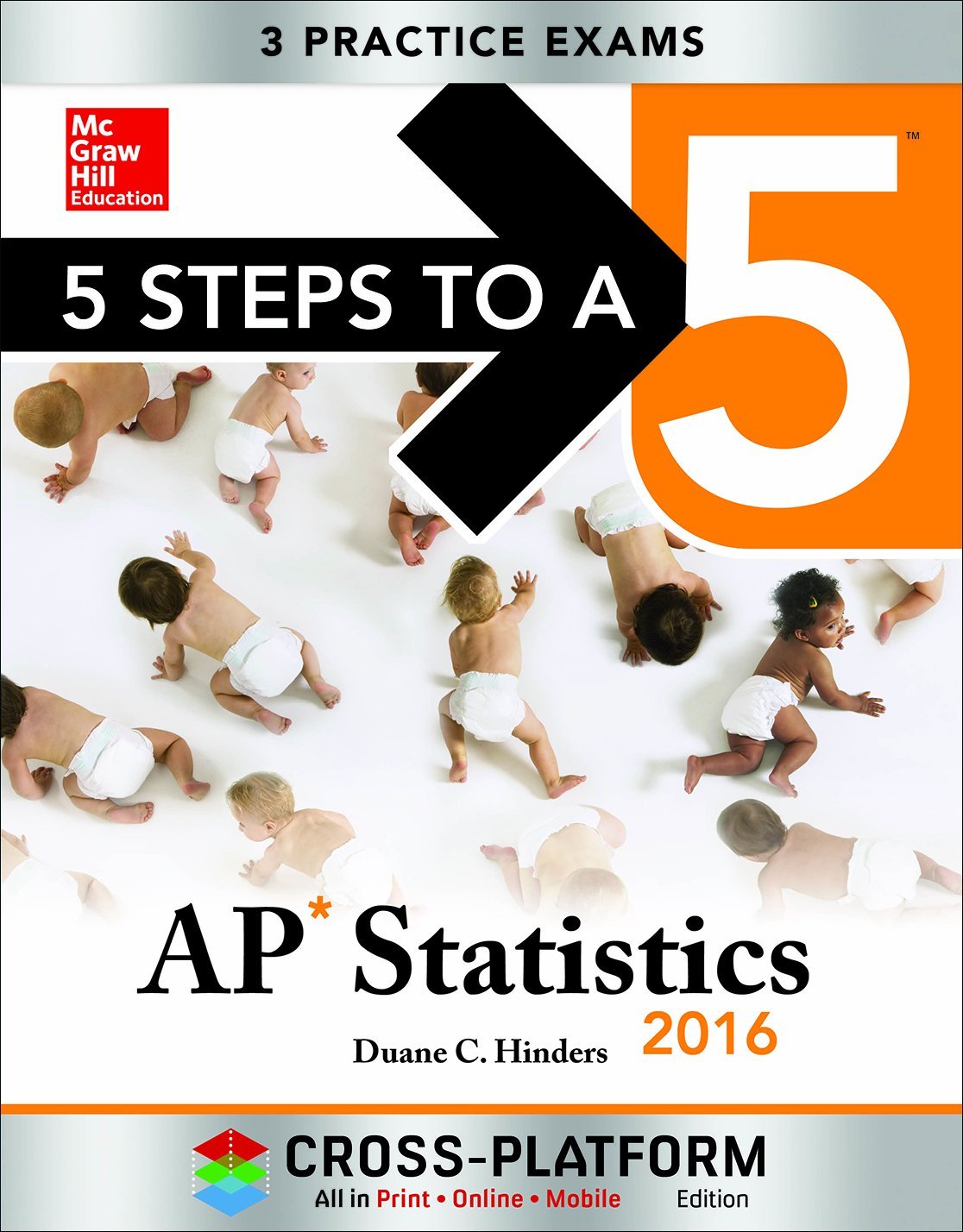 5 Steps to a 5 AP Statistics 2016, CrossPlatform Edition,Used