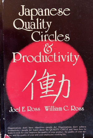 Japanese Quality Circles and Productivity,Used