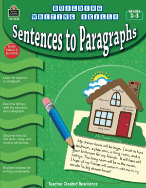 Building Writing Skills Sentences to Paragraphs,Used