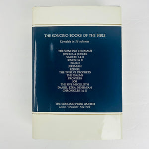 The Soncino Chumash,Used