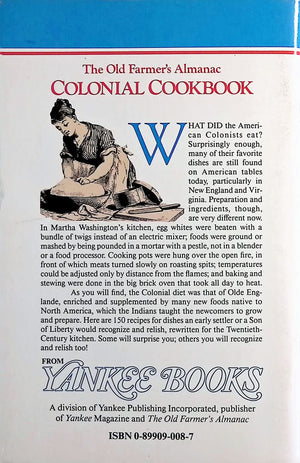 The Old Farmer's Almanac Colonial Cookbook,Used