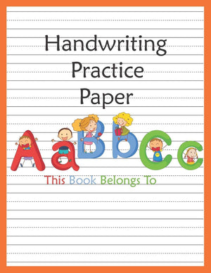 Handwriting Practice Paper: Notebook With Dotted Lined Writing For Kindergarten To 3rd Grade Students (Large 8.5x11 Inches  100,Used