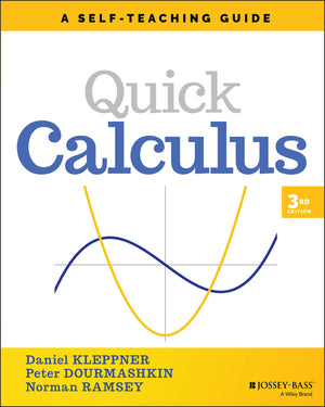 Quick Calculus: A SelfTeaching Guide (Wiley SelfTeaching Guides),Used
