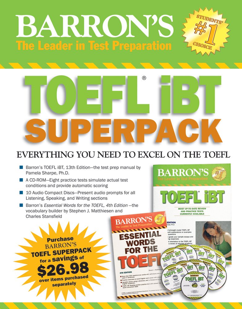 Barron's Toefl i Superpack,Used