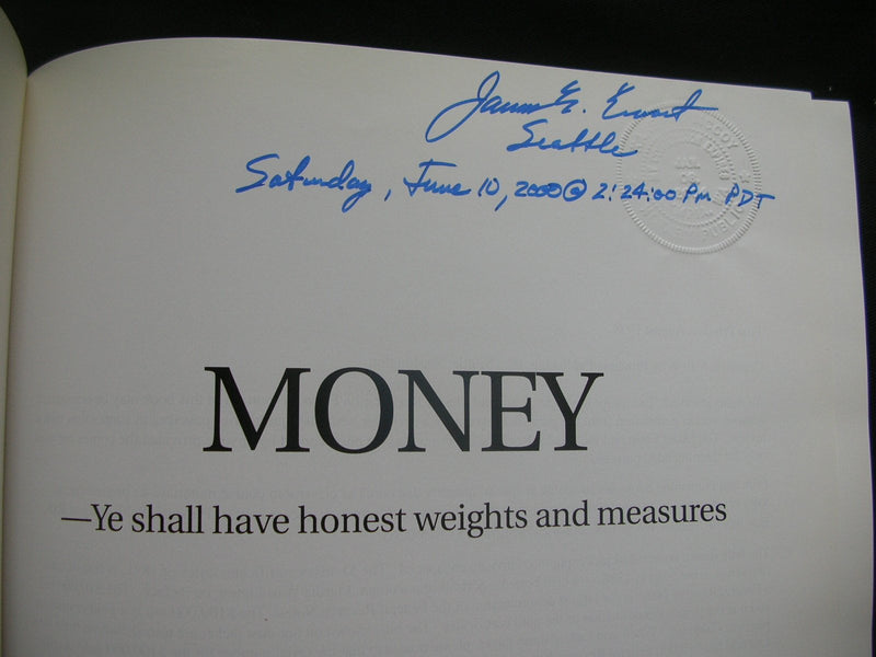 Money: Ye Shall Have Honest Weights And Measures,Used