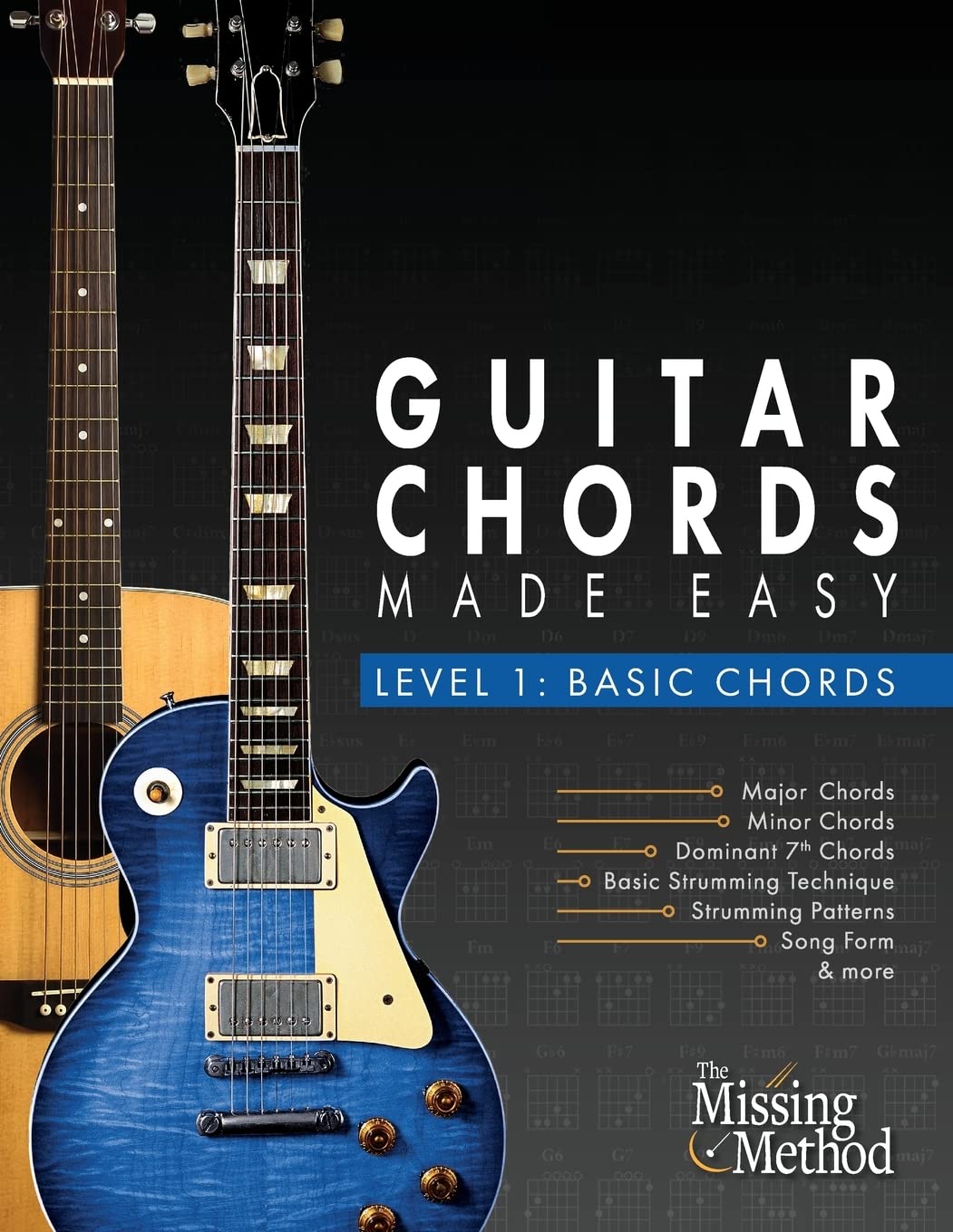 Guitar Chords Made Easy, Level 1 Basic Chords: Simple Steps to Get You Playing Guitar Chords Quickly,Used