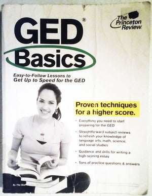 GED Basics: EasytoFollow Lessons to Get Up to Speed for the GED (College Test Preparation),Used
