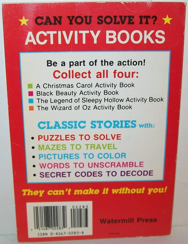 The Wizard of Oz Activity Book (Can You Solve It),Used