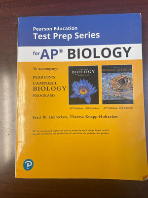 Test Prep Series AP Biology for Campbell Biology 12th Edition - Comprehensive Study Guide for AP Exam Success