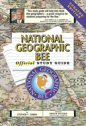 National Geographic Bee Official Study Guide Updated Edition,Used