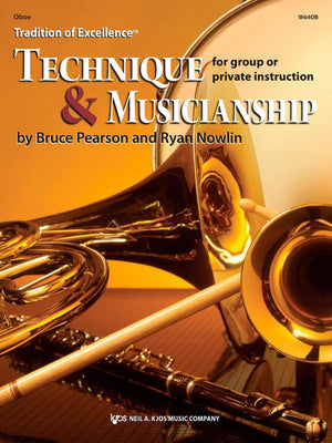W64OB  Tradition of Excellence Technique & Musicianship  Oboe,New